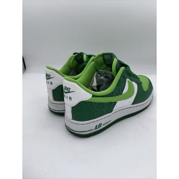 Nike Air Force 1 Low St. Patrick’s Day 2020 Size 5 Authentic Green VNDS - Picture 8 of 16
